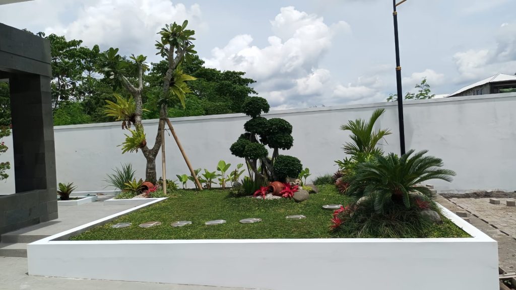 Desain Taman Halaman Depan Rumah Minimalis