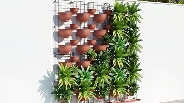 Material dan Tanaman untuk Taman Vertikal